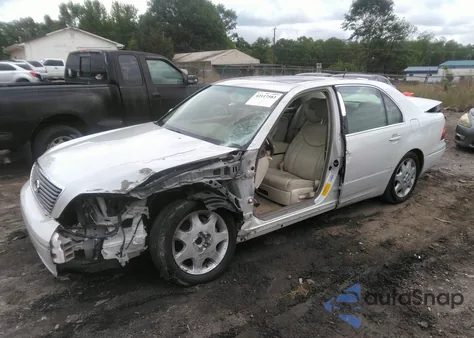 2003 Lexus Ls 430 из США, поврежденный, VIN JTHBN30F530108312